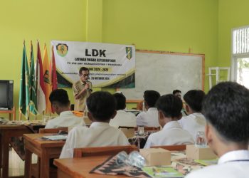 IPM SMP Muhammadiyah 1 Pringsewu Gelar Latihan Dasar Kepemimpinan