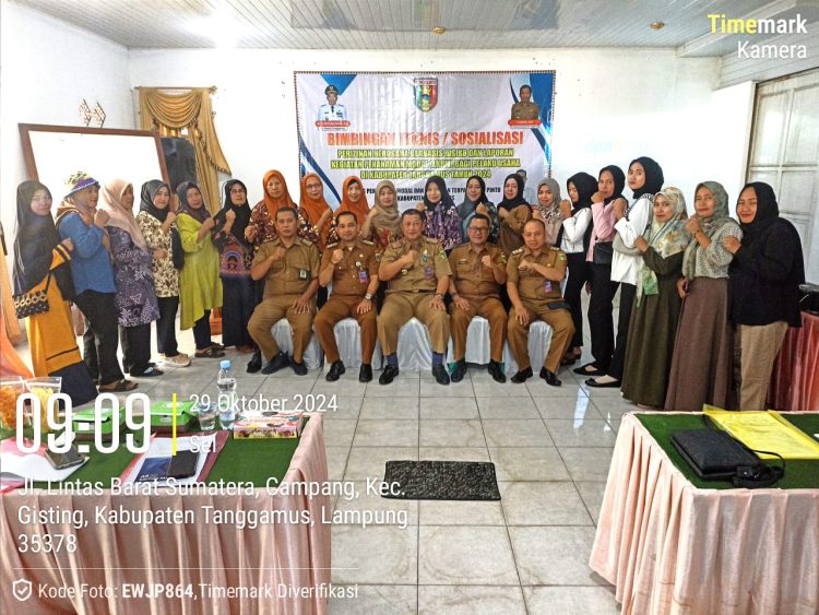 Asisten II Tanggamus Dukung Bimbingan Teknis Dinas PMPTSP untuk Penguatan Perizinan Usaha