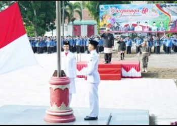 HUT ke-68 Lampung Selatan: Upacara Meriah dengan Nuansa Adat di Lapangan Korpri
