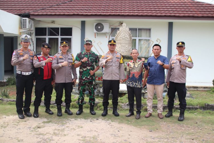 Kapolres Lampung Utara dan Dandim 0412 Pastikan Kesiapan Logistik Pilkada 2024