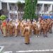 Latihan Persiapan Upacara HUT KORPRI ke-53 Kabupaten Lampung Utara Berjalan Khidmat
