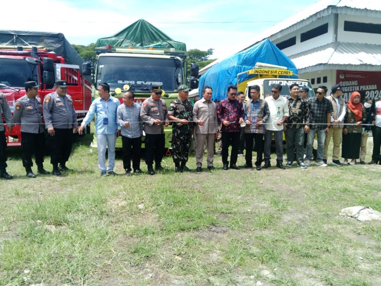 KPU Lampung Selatan Mulai Distribusi Logistik Pilkada 2024 ke 17 Kecamatan