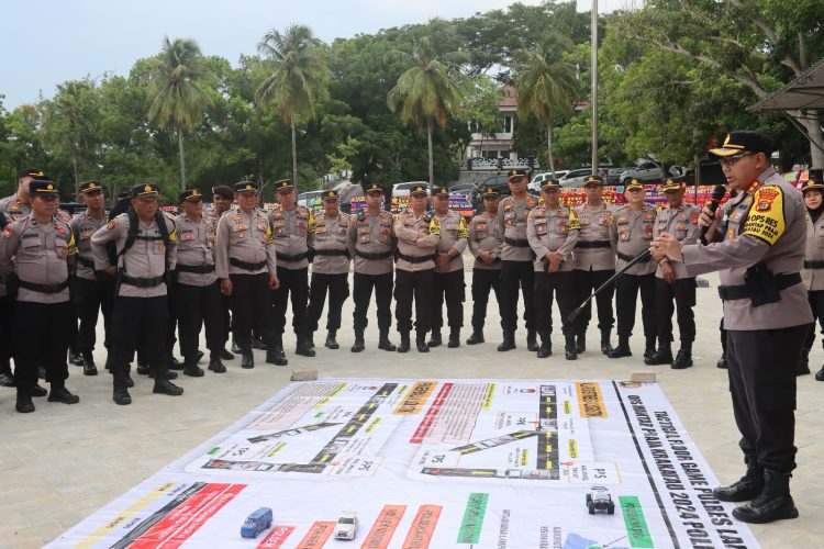 4.263 Personel Gabungan Amankan Pilkada Serentak 2024 di Lampung Selatan