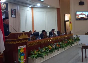 DPRD Tanggamus Gelar Rapat Paripurna Persetujuan APBD Tahun 2025