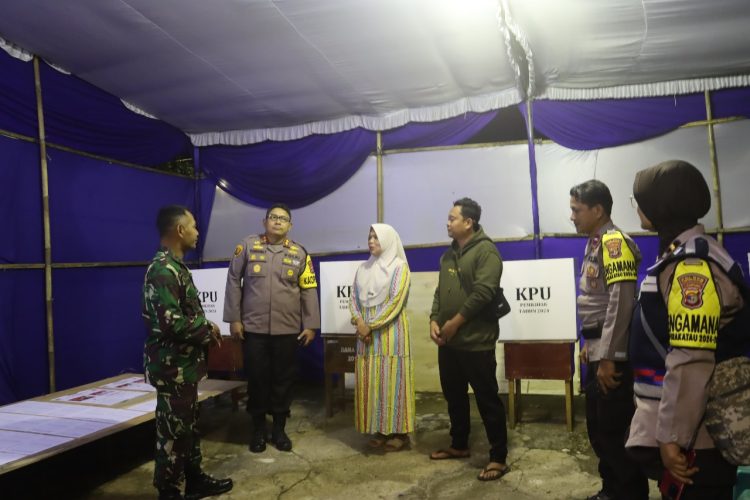 Kapolres dan Dandim Lampung Selatan Cek TPS, Pastikan Keamanan Jelang Pilkada 2024