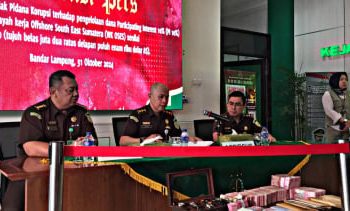 Kejati Lampung Percepat Penanganan Dugaan Korupsi Dana PI WK OSES