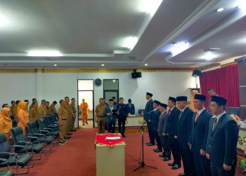 Pj Bupati Tanggamus Lantik 7 Pejabat Pimpinan Tinggi Pratama