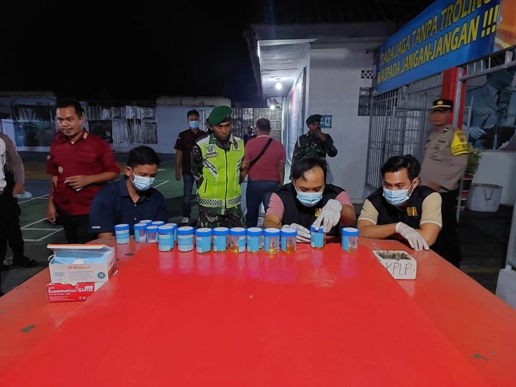 Lapas Kalianda Gelar Razia Gabungan, Libatkan Polres, Kodim, dan BNNK Lampung Selatan