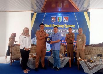 498 Kepala Dusun Muara Enim Lakukan Studi Kunjungan Lapang di Desa Hanura Pesawaran