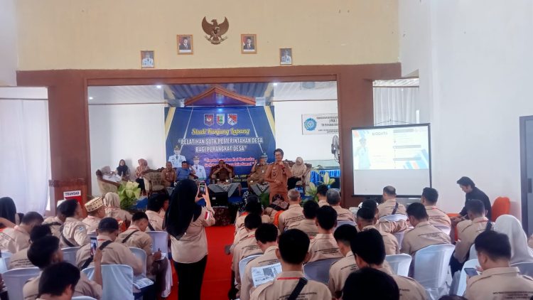 Kunjungan 498 Kadus Muara Enim, Kades Hanura Paparkan Tupoksi Perangkat Desa dan Pengelolaan Keuangan Transparan