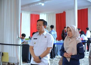 Pj Bupati Pringsewu Pantau Pelaksanaan Tes Seleksi CPNS 2024