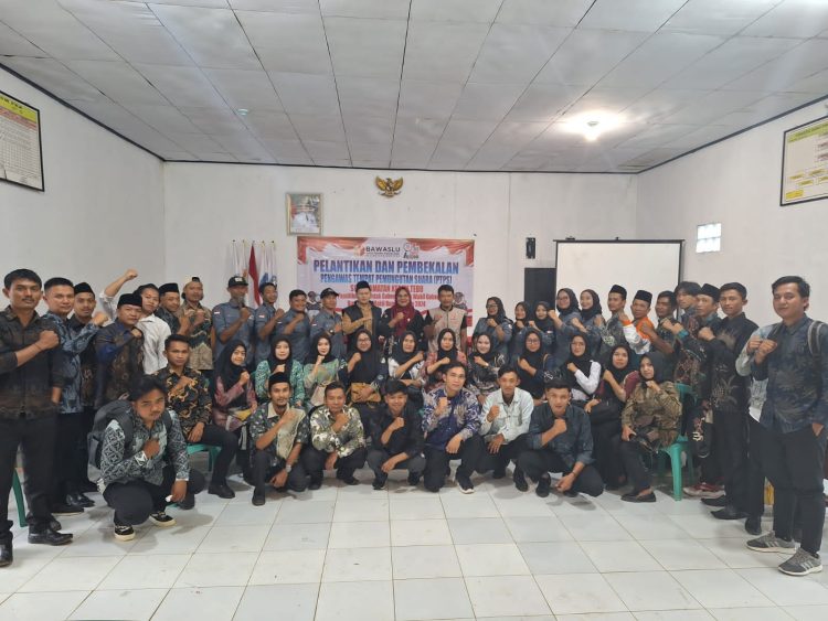 518 PTPS Dilantik, Bawaslu Lampung Barat Tekankan Profesionalisme dan Netralitas dalam Pilkada 2024