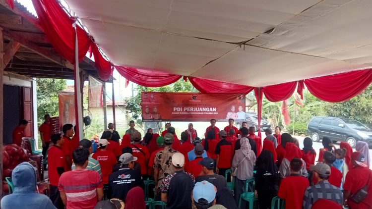 “Solidkan Barisan, PDI Perjuangan Gelar Konsolidasi Pemenangan Pilkada di Padang Cermin”