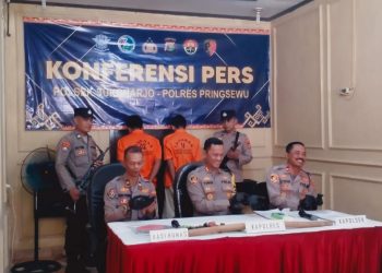 Polisi Tangkap Dua Pencuri Hand Traktor di Sukoharjo