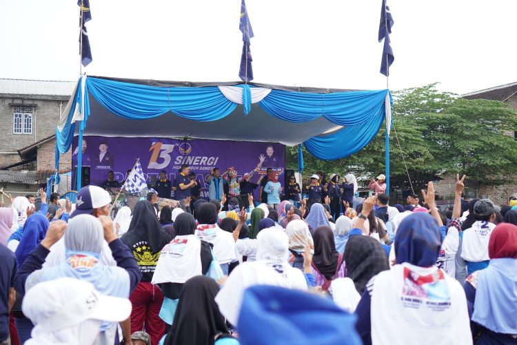 HUT ke-13 Partai NasDem, Nanda Ajak Masyarakat Budayakan Olahraga dan Hidup Sehat