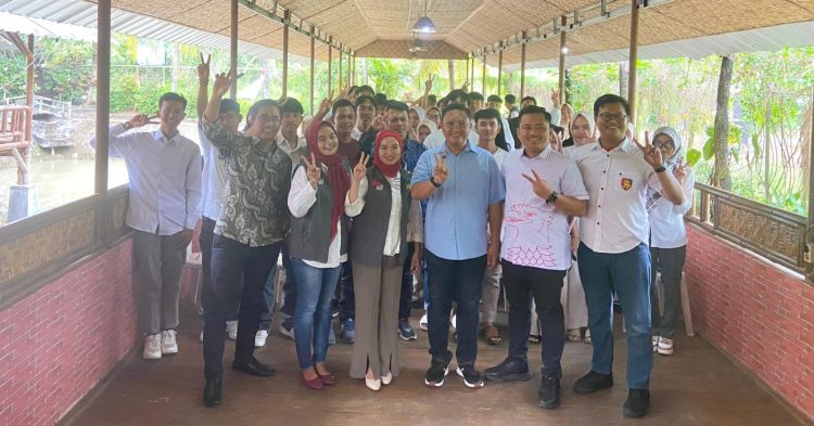 Puluhan Pemuda Siap Menangkan Paslon Nanda Anton untuk Pesawaran yang Lebih Maju