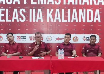 Kalapas Kalianda Berikan Penguatan Tugas kepada Petugas Lapas dan Ingatkan Akselerasi Menteri Imigrasi dan Pemasyarakatan