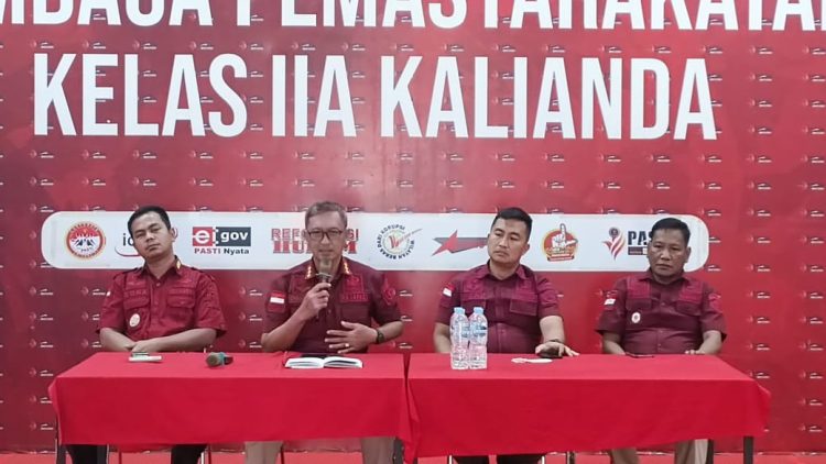 Kalapas Kalianda Berikan Penguatan Tugas kepada Petugas Lapas dan Ingatkan Akselerasi Menteri Imigrasi dan Pemasyarakatan