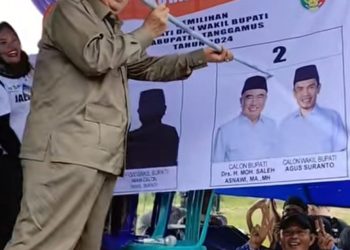1.600 Relawan dan Tim Pemenangan Jalan Lurus DIkukuhkan di Wonosobo, Moh. Saleh Asnawi Tegaskan Komitmen untuk Perubahan