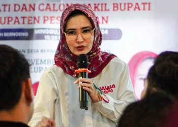 Cabup Nanda Ajak Masyarakat Pesawaran Jaga Kamtibmas dan Datangi TPS dalam Pilkada 2024