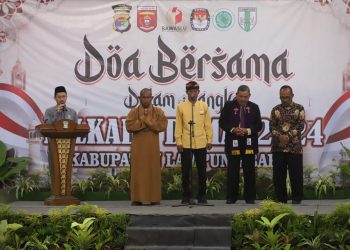 Pj. Bupati Lampung Barat Hadiri Doa Bersama Menjelang Pilkada Damai 2024