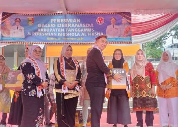 Pj. Bupati Tanggamus Resmikan Galeri Dekranasda, Dorong Perekonomian Lokal Melalui Industri Kreatif