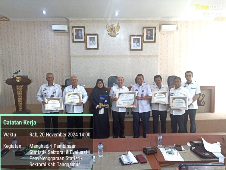 Evaluasi Penyelenggaraan Statistik Sektoral Kabupaten Tanggamus: Pj. Bupati Soroti Pentingnya Data untuk Pembangunan