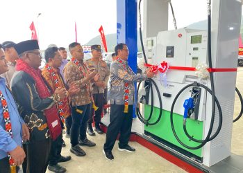 Pj. Bupati Lampung Barat Resmikan SPBU Arnata Zewin Sejati, Harapkan Peningkatan Perekonomian Masyarakat
