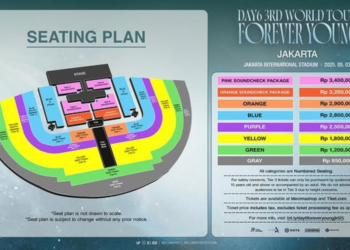DAY6 Kembali Gelar Konser di Jakarta 2025, Tiket Mulai Rp850 Ribu!