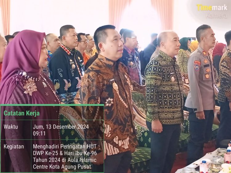 Pj. Bupati Tanggamus Hadiri Peringatan HUT ke-25 Dharma Wanita Persatuan dan Hari Ibu ke-96