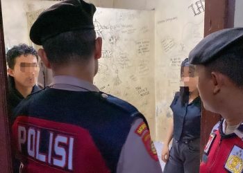 Polres Pringsewu Gelar Razia di Kost Putri, Amankan Sejumlah Pria dan Wanita