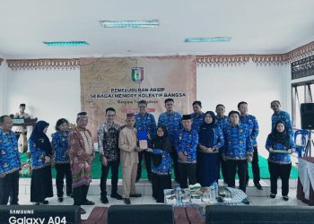 Naskah Kuno Tiuh Tuha Margakaya Diserahkan ke Lembaga Kearsipan Daerah Pringsewu