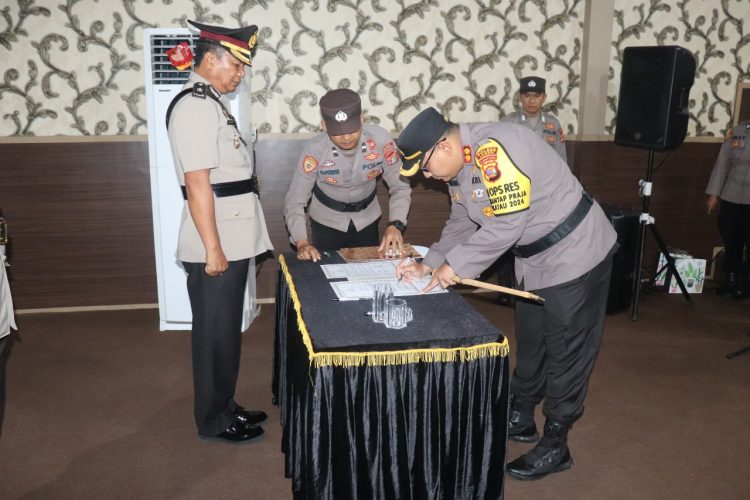 Tiga Jabatan Strategis di Polres Lampung Selatan Resmi Berganti dalam Sertijab yang Dipimpin Kapolres