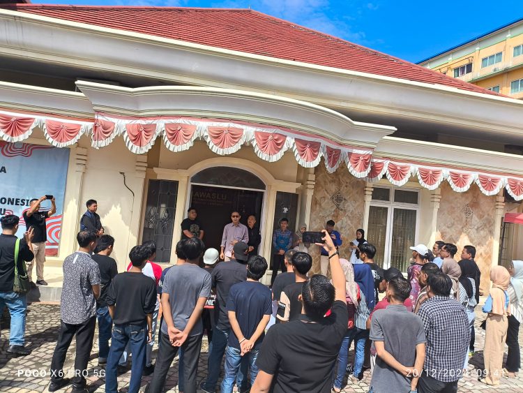 Posraya Indonesia Lampung Gelar Aksi Damai, Apresiasi Kinerja Bawaslu dalam Pemilu dan Pilkada 2024