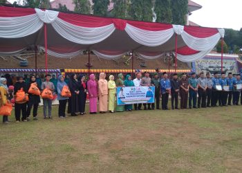 Tanggamus Peringati Hari Ibu ke-96 dan Hari Bela Negara ke-76 dengan Upacara dan Ziarah