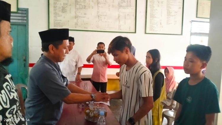Forum Komunikasi Enam Desa Gelar Bhakti Sosial, Santuni Anak Yatim