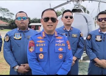 Polda Lampung Lakukan Patroli Udara dan Laut untuk Pantau Keamanan Lokasi Wisata Selama Libur Akhir Tahun