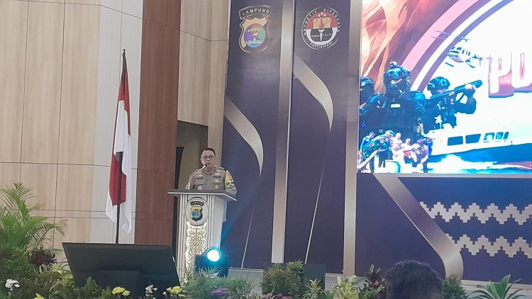 Rilis Akhir Tahun 2024 Polda Lampung: Kriminalitas Turun 5,03 Persen, Kamtibmas Tetap Aman