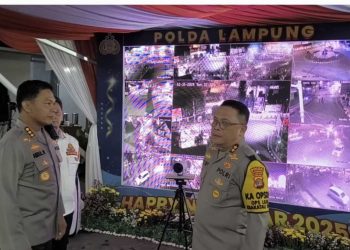 Kapolda Lampung Pastikan Kondusifitas Perayaan Tahun Baru 2025