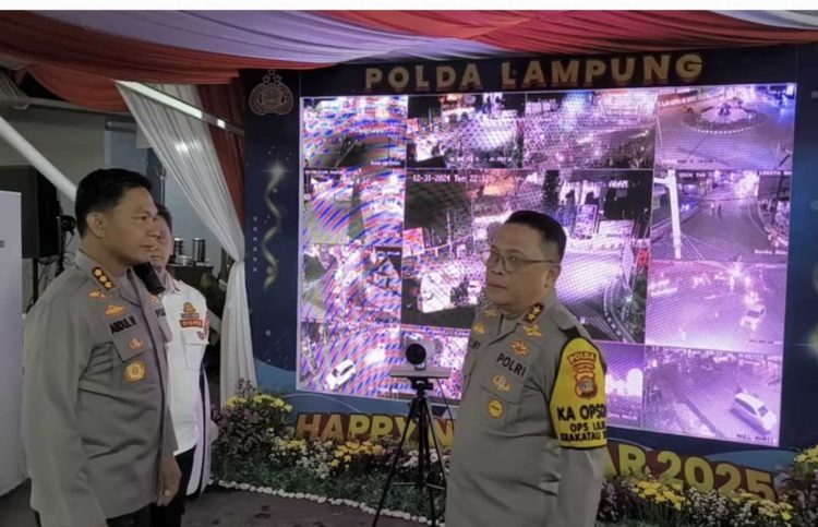 Kapolda Lampung Pastikan Kondusifitas Perayaan Tahun Baru 2025