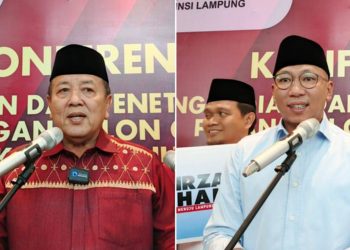 RMD-Jihan Ditetapkan Paslon Terpilih, Arinal-Sutono Absen dalam Penetapan KPU Lampung