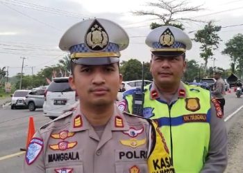 Arus Lalu Lintas Lancar Menuju Objek Wisata Pantai Merak Belantung dan Marina pada Libur Tahun Baru 2025