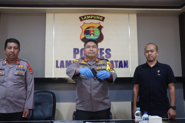 Ancaman dengan Airsoft Gun di Pelabuhan Bakauheni, Pelaku Diamankan Polres Lampung Selatan