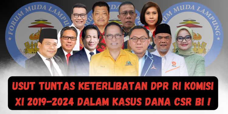 FML Desak KPK Usut Keterlibatan Komisi XI DPR RI dalam Kasus Korupsi CSR BI