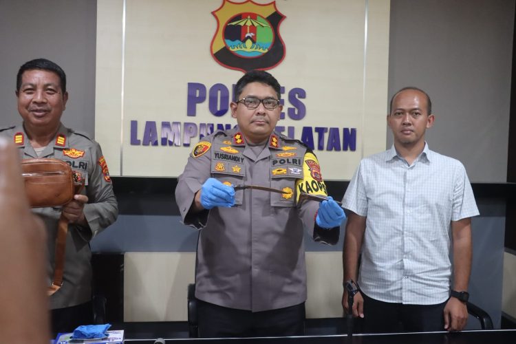 Polres Lampung Selatan Amankan Provokator Bersenjata Tajam dalam Eksekusi Lahan PTPN 7