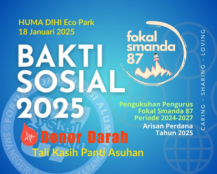 Fokal SMANDA 87 Gelar Bakti Sosial 2025 di Huma Dihi Eco Park