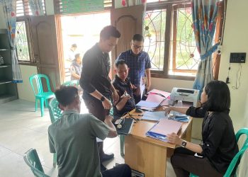 Penyidik Kejari Lampung Barat Amankan Bukti Korupsi Dana Desa di Pekon Sumber Agung