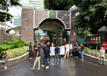 Aksi Damai Persatuan Mahasiswa Lampung Jakarta di Kejagung, Berikut Tuntutannya