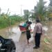 Kapolsek Sragi Tinjau Banjir di Dusun Umbul Besar, Debit Air Capai 75 cm