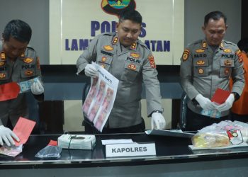 Pasutri Di Lampung Selatan Ditangkap Terkait Peredaran Uang Palsu